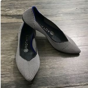Rothys Retired Herringbone The Point Flat